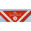 Standard Imported Red Triangle Bandanna